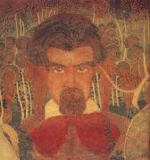 Kasimir Malevich Self-Portrait painting